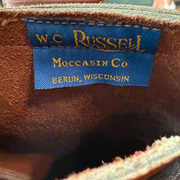 Men's Brown Leather Boots - Picture 4 of 10